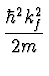 $\displaystyle {\hbar^2 k_f^2 \over 2m}$