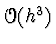 $\Order(h^3)$