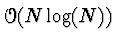 $\Order(N \log(N))$